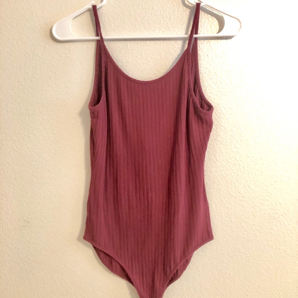 UO Dusty Rose Bodysuit